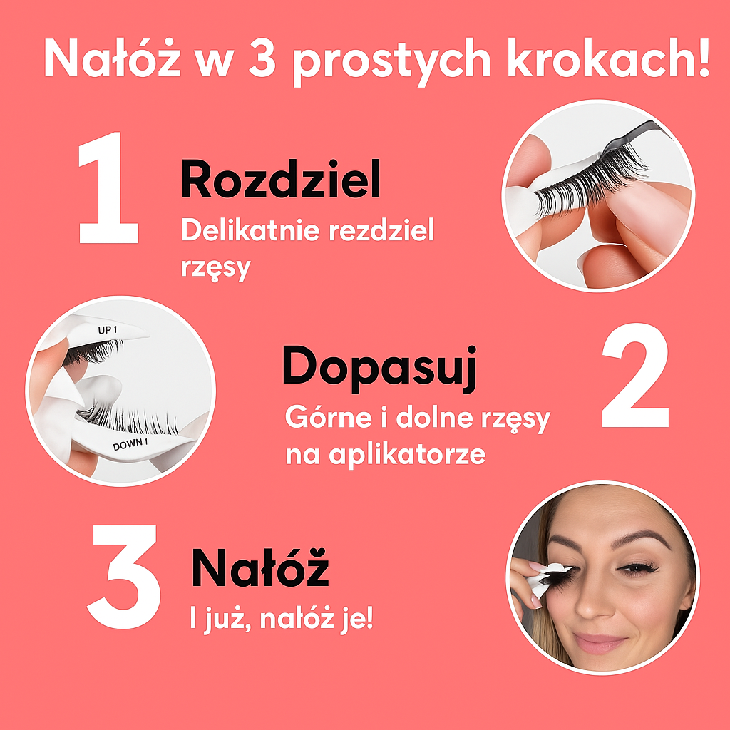 LashUp™ Magnetyczne Rzęsy
